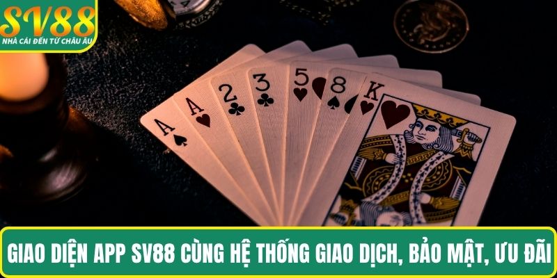 Giao diện các sảnh game SV88 gồm game bài, nổ hũ, tài xỉu